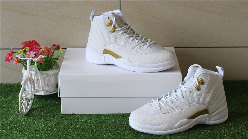 Air Jordan 12 White OVO New